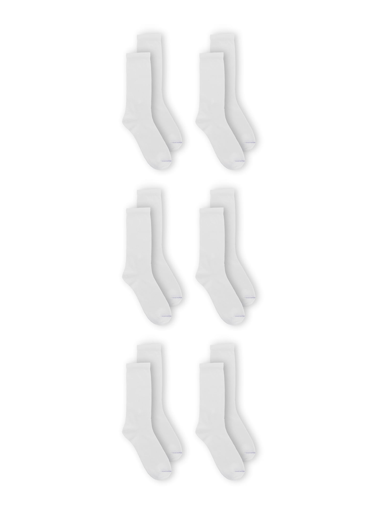 Dr. Scholl's Women's Diabetes and Circulatory Crew Socks, 6 Pack