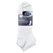Dr. Scholl's Women's Diabetes and Circulatory Low Cut Socks, 4 Pack