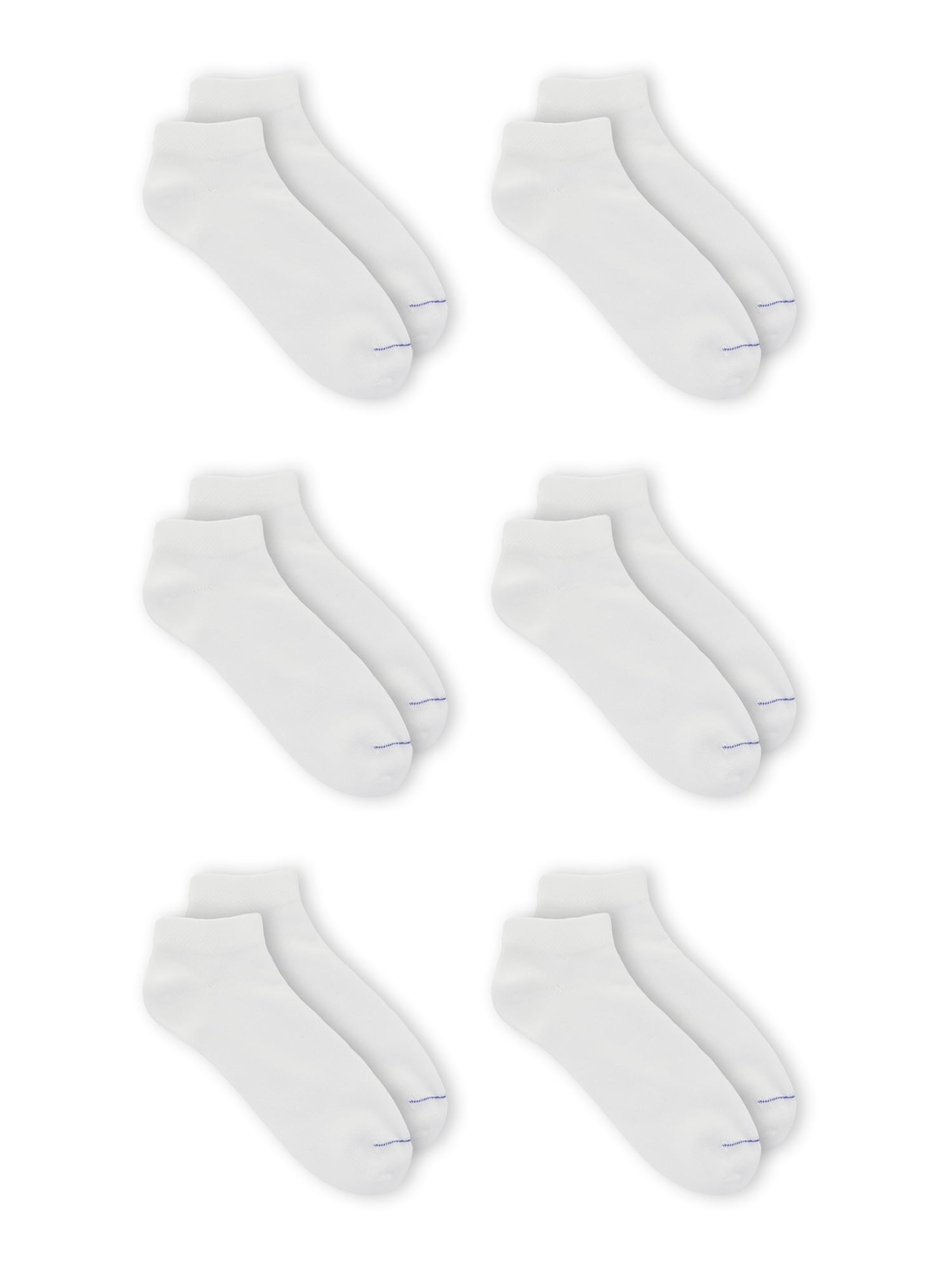 Dr. Scholl's Women's Diabetes and Circulatory Low Cut Socks, 6 Pack