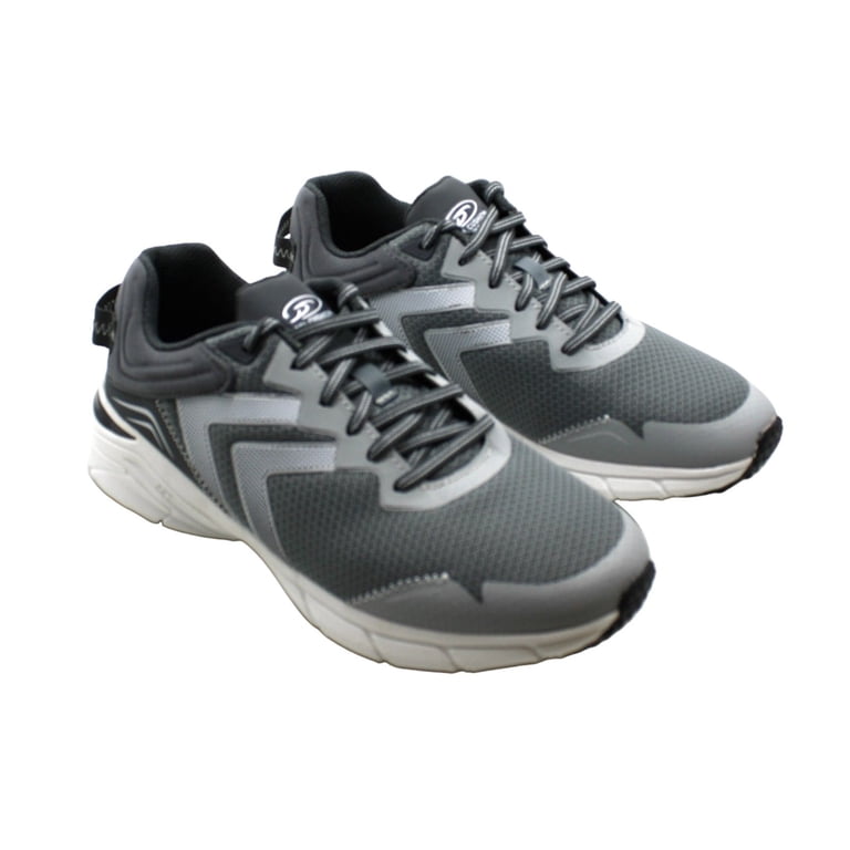 Dr. Scholl\'s‎ Athletic Comfort Walking Shoes Sneakers Grey Navy Mesh Breathable Dr. Comfort Shoes DRC Refresh Sneakers Blue White Mesh Lace  main image 2