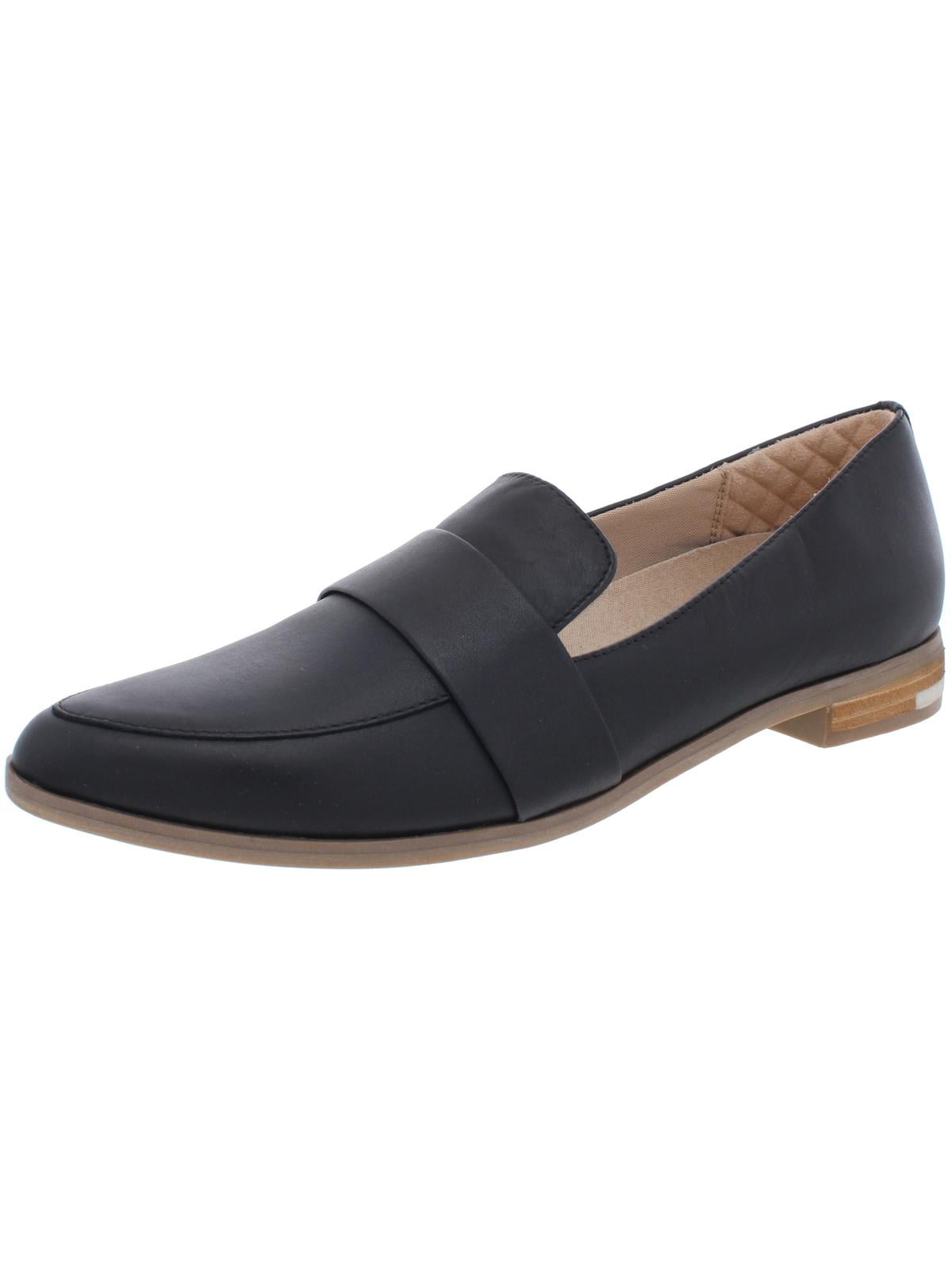 Dr. Scholl s Shoes Womens Faxon Leather Slip On Loafers
