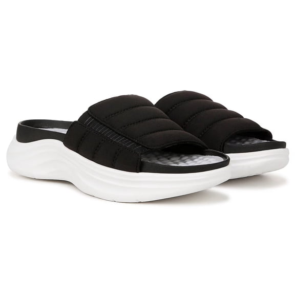 Dr. Scholl's Women's Feel Free Slide Sandals Black 6M