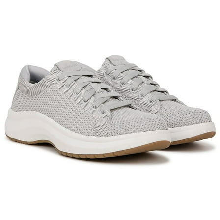 Dr. Scholl's Women's Feel Nice Plantar Faciitis Sneaker Vapro Grey Fabric 5.5M