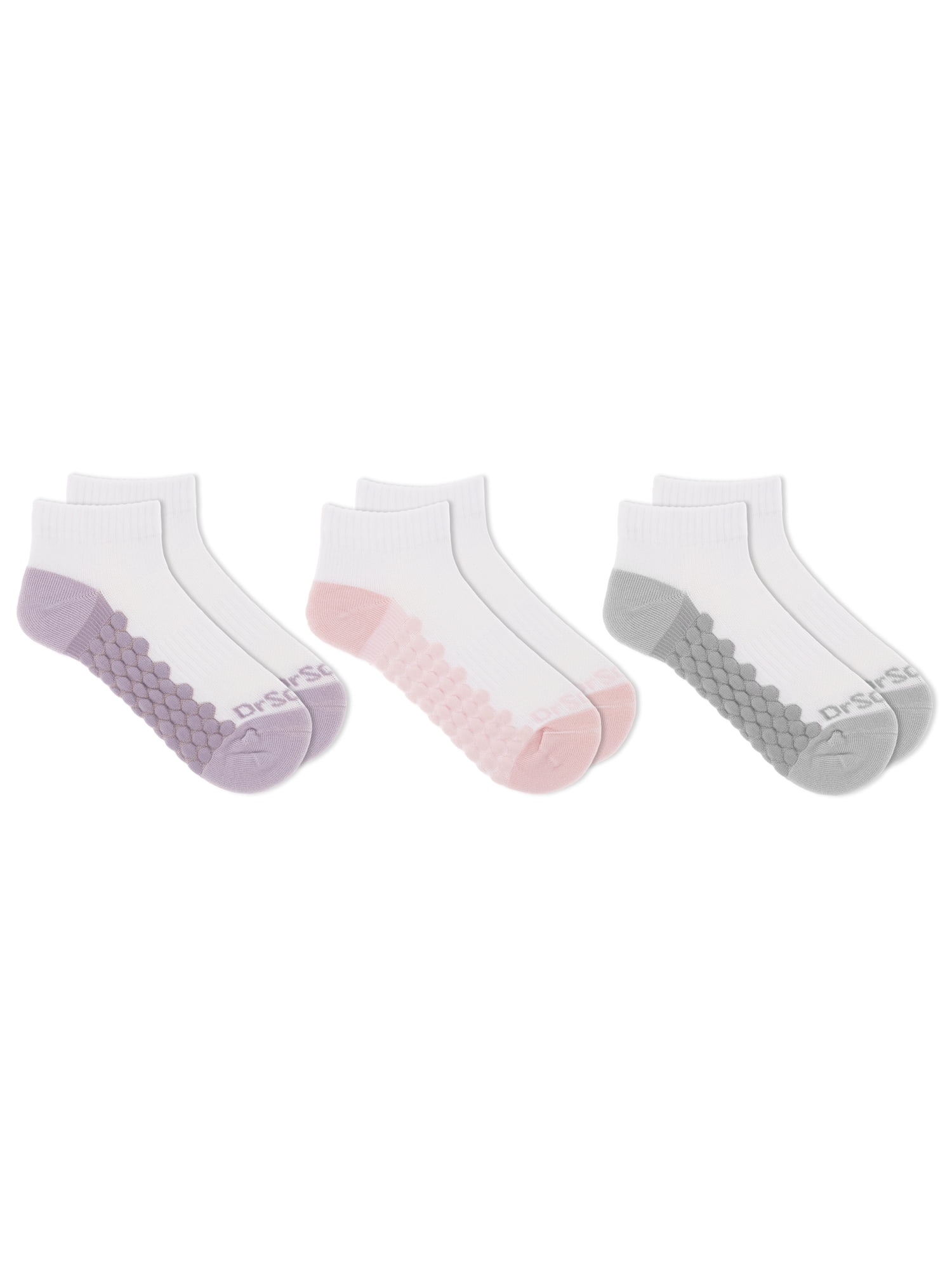 Dr. Scholl's Women's Lowcut Float on Air Socks, 3 Pack, Size 4-10