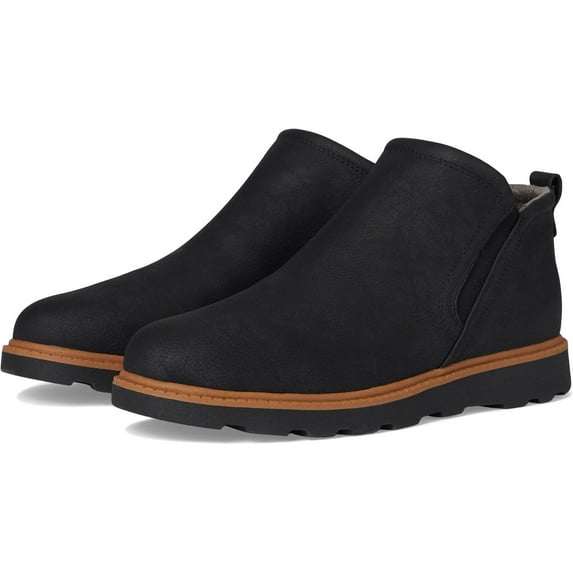 Dr. Scholl's Women's Margo Ankle Boot Black Faux Leather 9.5M