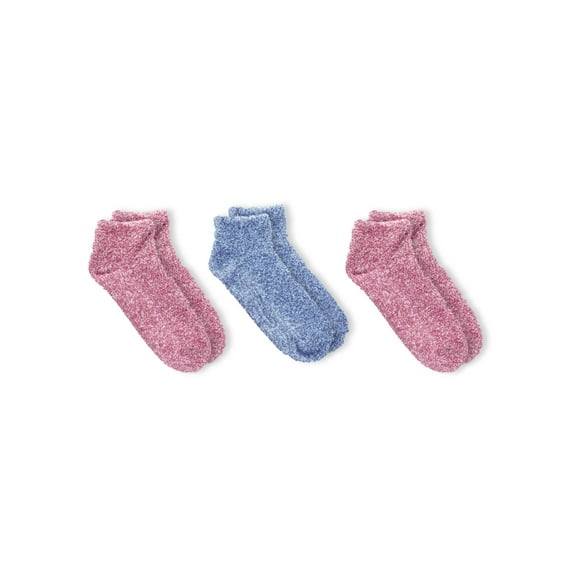 Dr. Scholl's Women's Soothing Spa Low Cut Gripper Socks, 3 Pack, 4-10