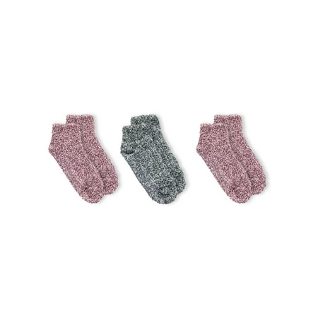 Dr. Scholl's Women's Soothing Spa Low Cut Gripper Socks, 3 Pack