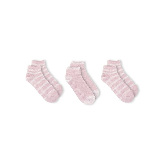 Dr. Scholl's Women's Soothing Spa Low Cut Gripper Socks, 3 Pack