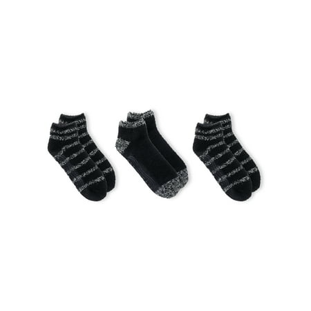 Dr. Scholl's Women's Soothing Spa Low Cut Gripper Socks, 3 Pack