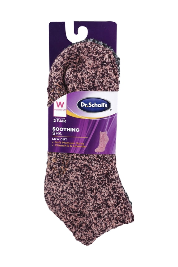Women's Soothing Spa Low Cut Socks 2 Pack