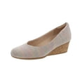 thumbnail image 1 of Dr. Scholl's Shoes Womens Be Ready Cork Slip On Wedge Heels, 1 of 9