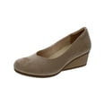 thumbnail image 1 of Dr. Scholl's Shoes Womens Be Ready Faux Suede Slip On Wedge Heels, 1 of 3