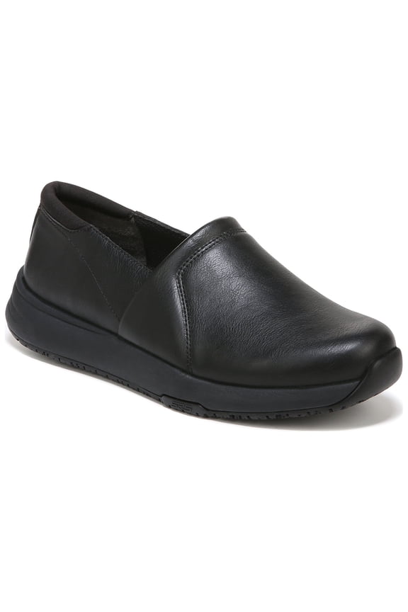 Women's Dive In Slip Resistant Slip On Work Shoe - Wide Width
