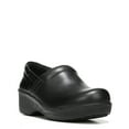 thumbnail image 1 of Dr. Scholl's Womens Dynamo Work Slip Resistant Clog Black Leather 6 M - Medium & Wide Width, 1 of 8