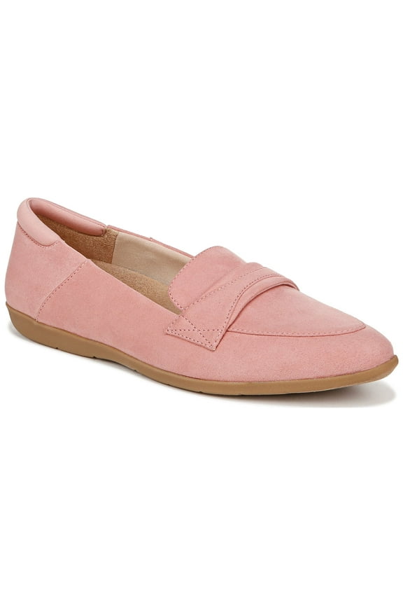 Emilia Slip-On Loafer Rose Pink Microfiber I7066F1650 Women's Size 6.5