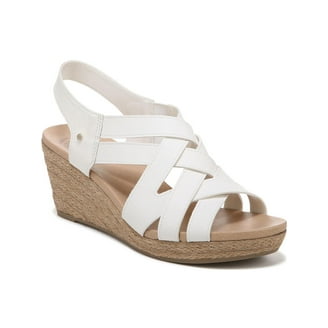 Kenneth Cole Reaction Womens Fine Glass Woven Peep-Toe Wedge