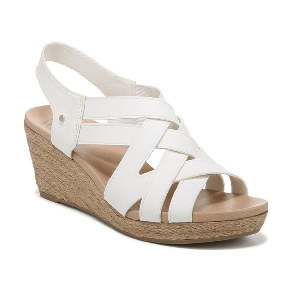 Dr. Scholl's Womens Everlasting Ankle Strap Espadrille Wedge Sandal