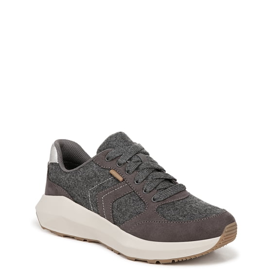 Dr. Scholl's Hannah Retro Women's Athletic Charcoal Wool Size 9.5 M