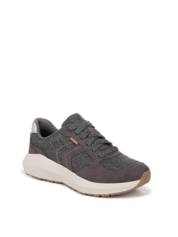 Hannah Retro Women's Athletic Charcoal Wool Size 9.5 M