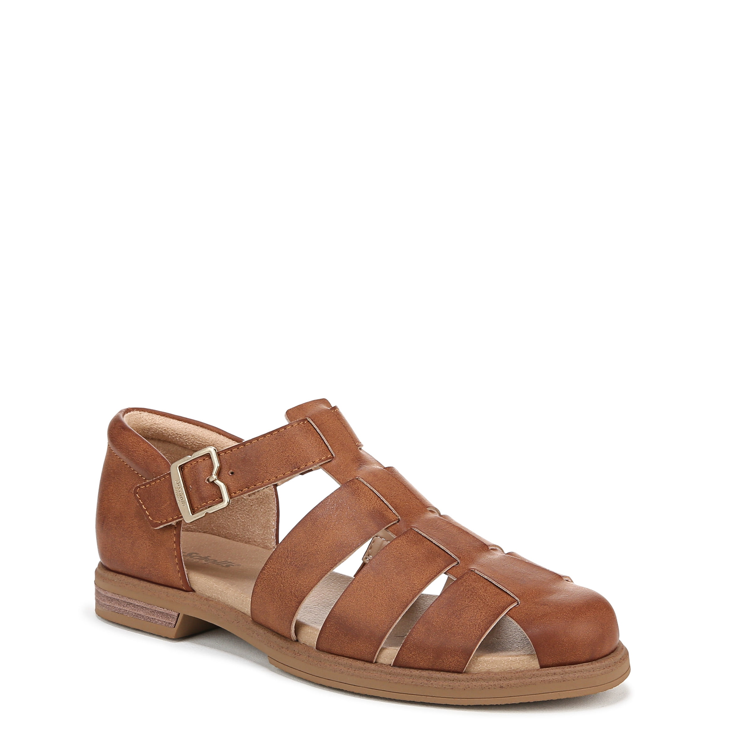 Dr. Scholl's Women's Hello Seaside Fisherman Sandal Honey Brown 8M