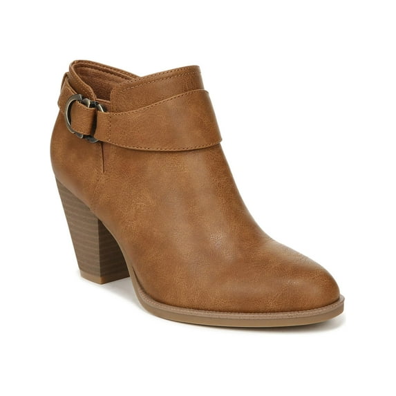 Dr. Scholl's Shoes Womens Kickstart Faux Leather Comfort Booties