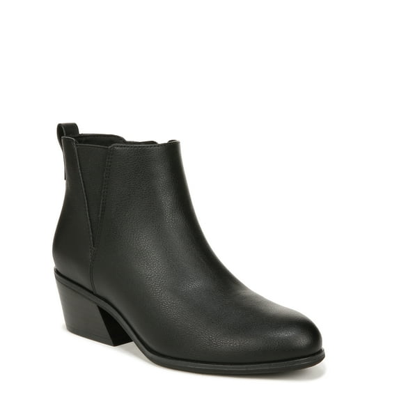 Dr. Scholl's Women's Lacey Ankle Boot Black Smooth 11W