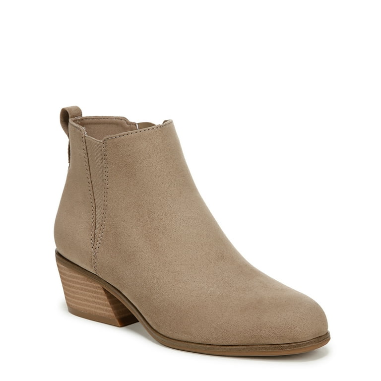 Dr. Scholl's Women's Lacey Ankle Boot Mocha Taupe 9M - Walmart.com