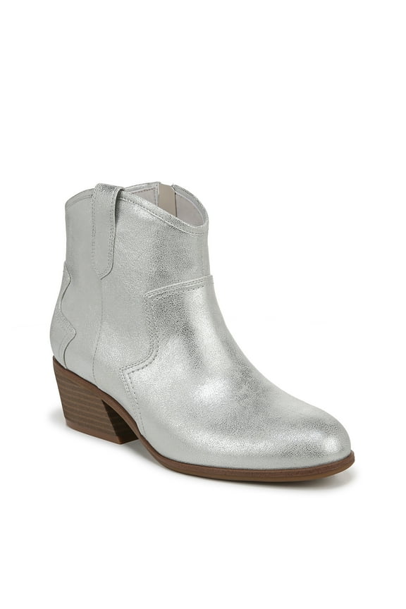 Women's Lasso Western Boot Silver 7M