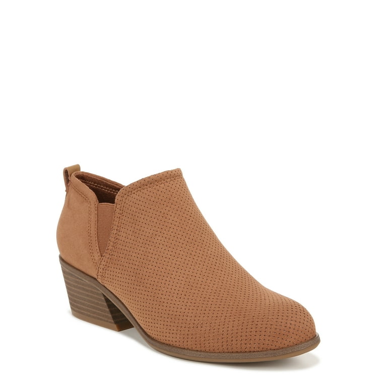Dr. Scholl s Laurel Women s Boots Chipbrown Microfiber Size 6.5 M Walmart