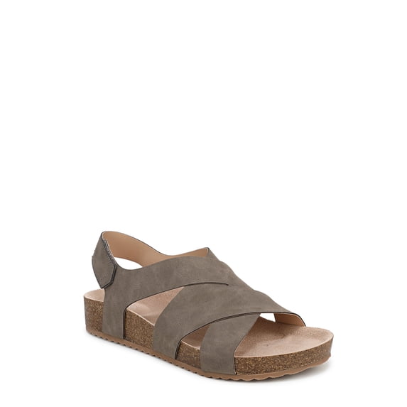 Dr. Scholl's Luna Women's Sandals Woodsmoke Brown Size 9 M