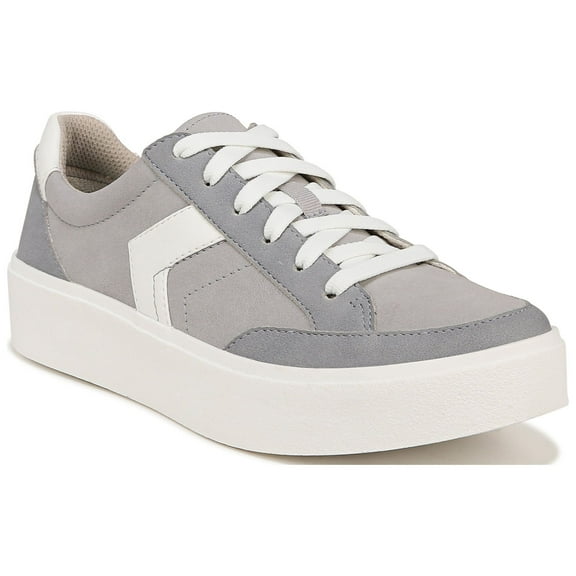 Dr. Scholl's Shoes Women's Madison Lace Oxford Sneaker Grey/White 9M