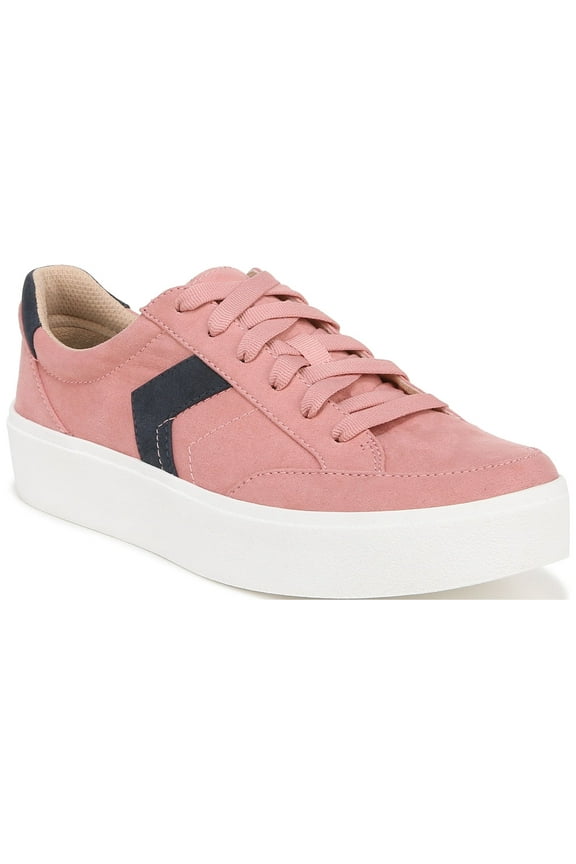 Madison Lace Women's Fashion Sneakers Rose Pink Microfiber Size 6 M