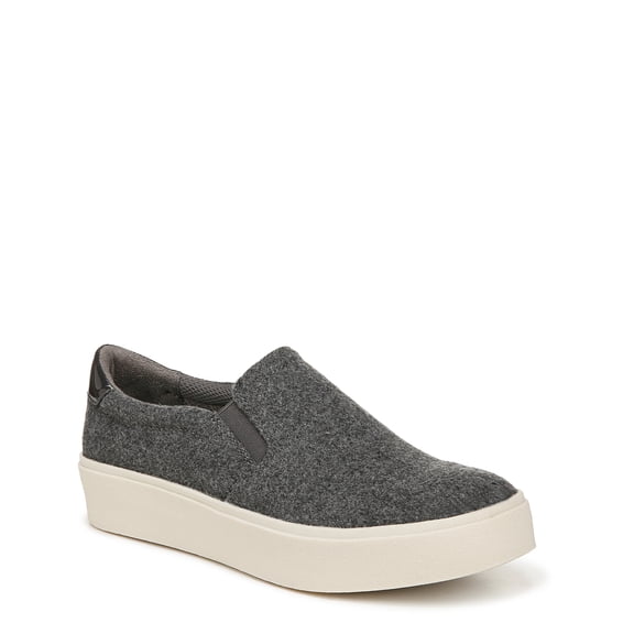 Dr. Scholl's Womens Madison Up Slip On Slip-ons Charcoal  7.5 M