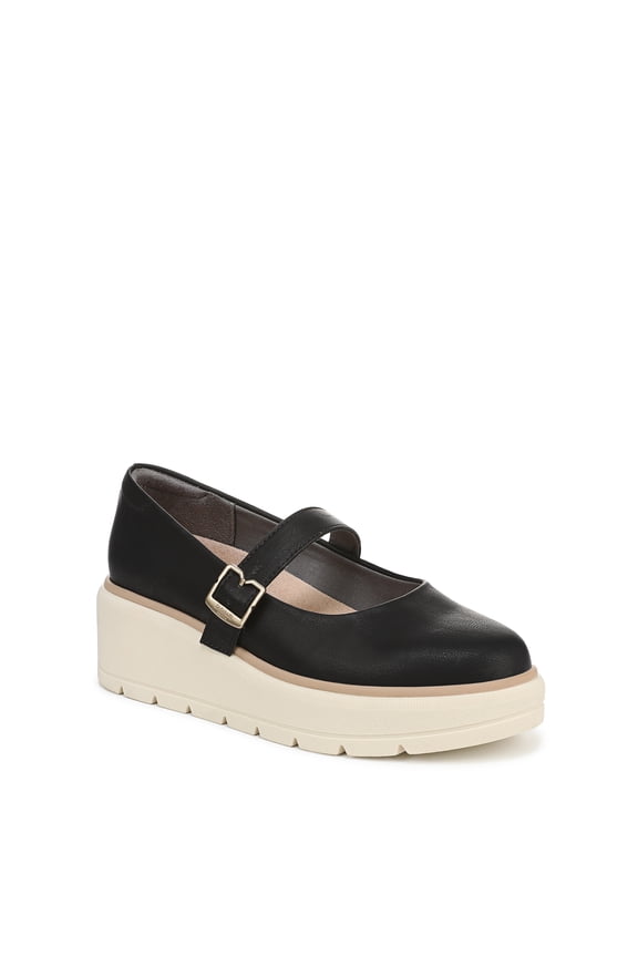 Nice Day Max Mary Jane Women's Loafers & Slip-Ons Black Tofu Smooth