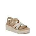 thumbnail image 1 of Dr. Scholl's Women's Nice Day Max Sun Wedge Sandal Light Sand Smooth 9.5M, 1 of 9
