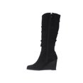 thumbnail image 1 of Dr. Scholl's Womens Poe Suede Closed Toe Knee High Fashion, Black, Size 9.0, 1 of 6