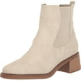 thumbnail image 1 of Dr. Scholl's Womens Redux Mid Calf Block Heel Boot Off White Smooth 7.5M, 1 of 5