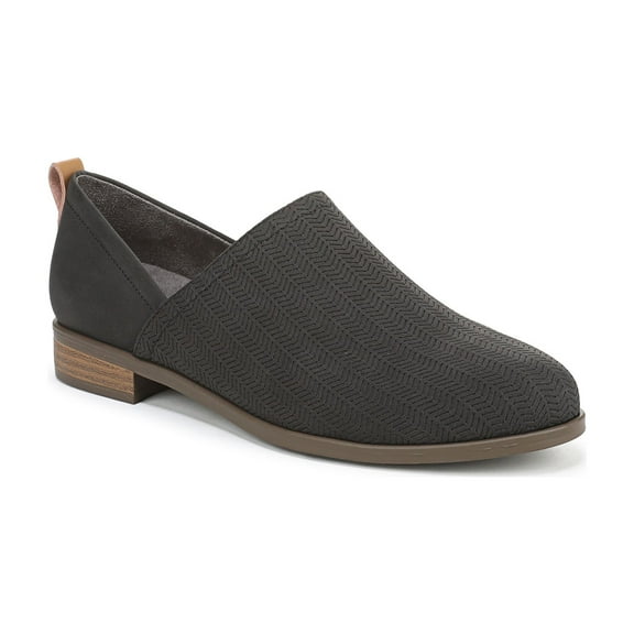 Dr. Scholl's Womens Ruler Slip On Loafer Black New Day 9.5 M - Medium & Wide Width