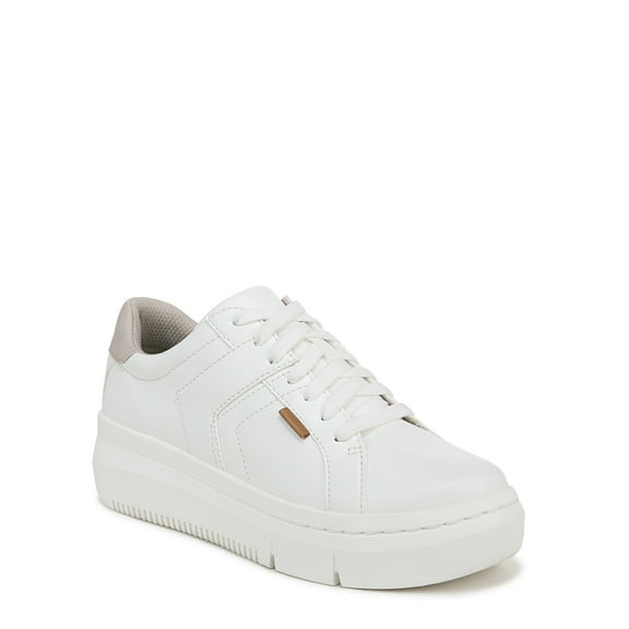 Dr. Scholl's Women's White Sadie Lace Up Sneakers 9.5M
