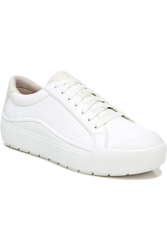 Womens Time Off Faux Leather Low Top Athletic and Training Shoes