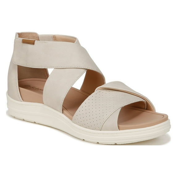 Dr. Scholl's Womens Time Off Fun Sandal White Smooth 7M