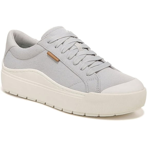 Dr. Scholl's Time Off Women's Fashion Sneakers Vapor Grey Fabric Size 9.5 M
