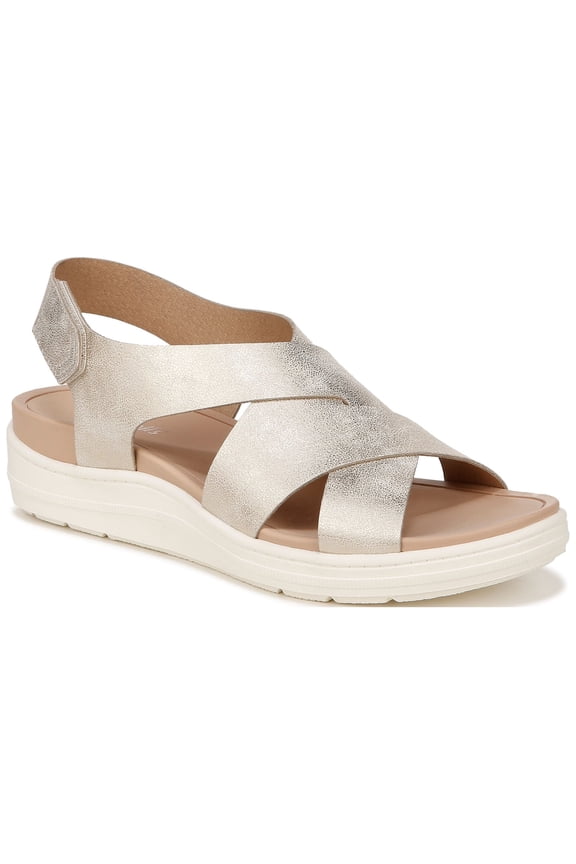 Womens Time Off Sea Sandal Metallic Gold 9 M