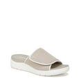 thumbnail image 1 of Dr. Scholl's Womens Time Off Set Slide Sandal Oyster 9.5M, 1 of 9