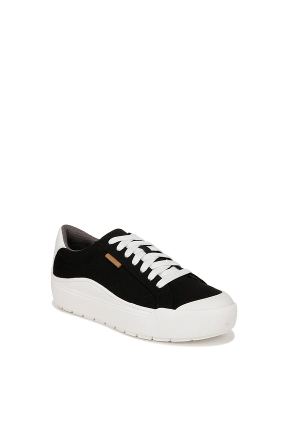 Time Off Women's Fashion Sneakers Black Canvas Size 9.5 M