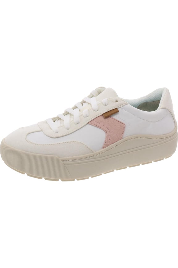 Womens Time Off Win Sneaker White/Tofu Fabric 8M