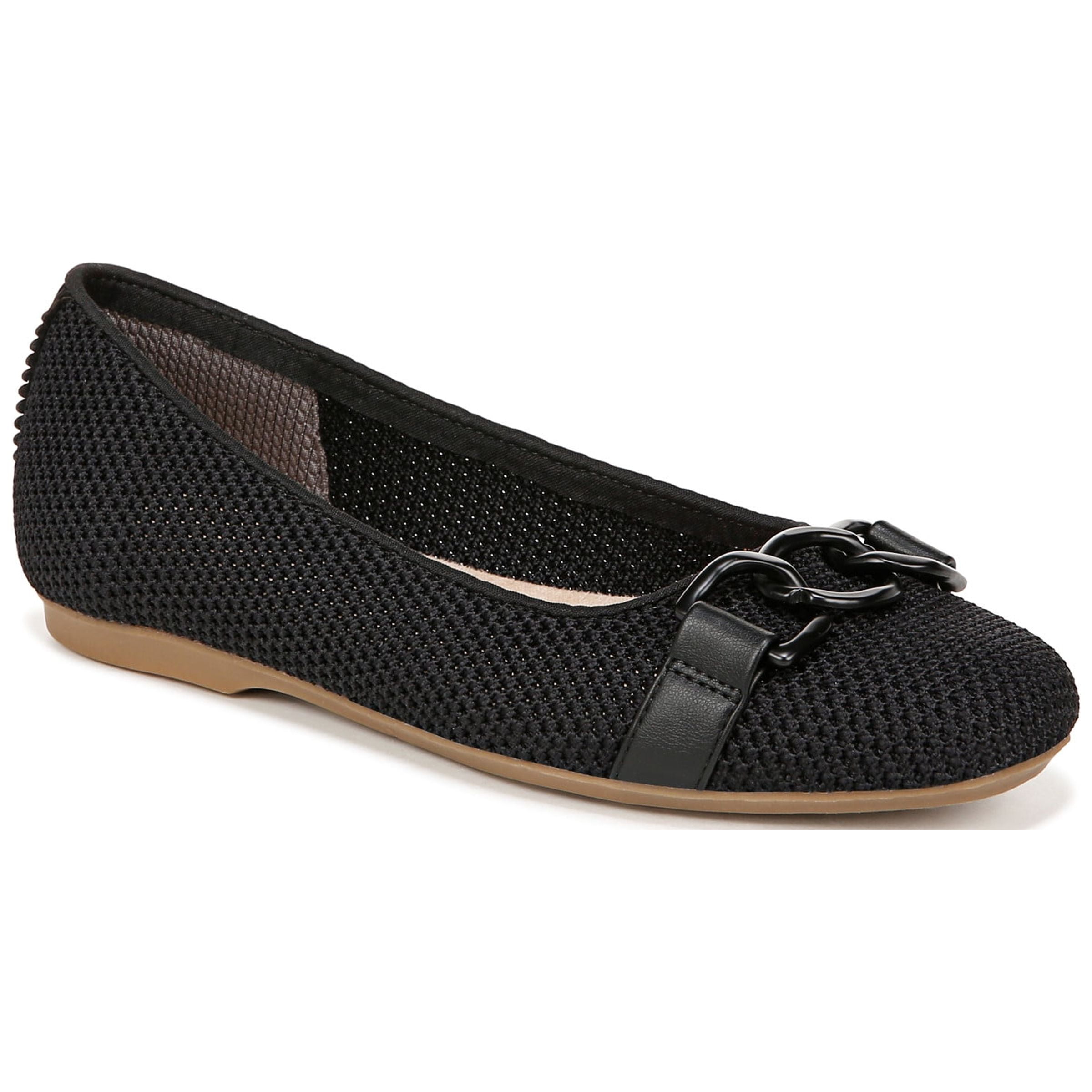 Dr. Scholl's Wexley Adorn Ballet Flat - Women's Slip-On Shoes With Metallic Accent - Sustainable, Comfortable & Lightweight