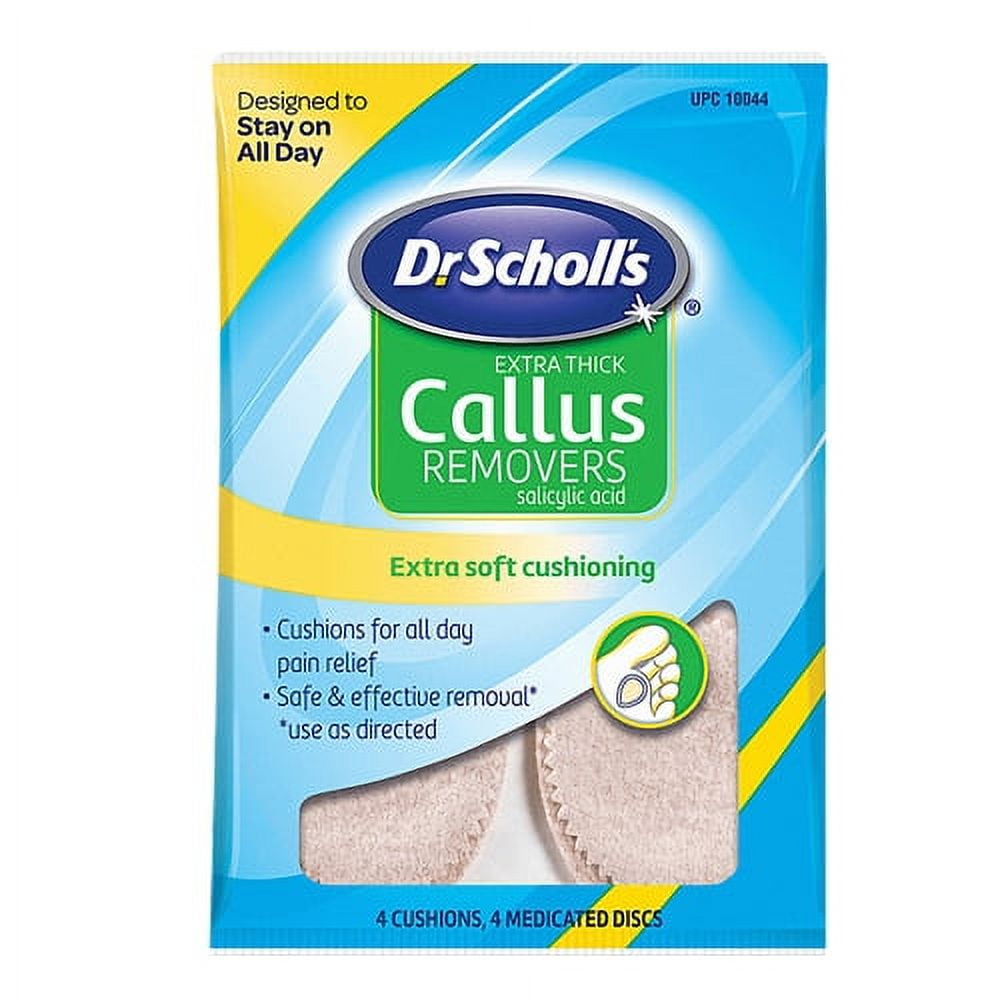 Dr. Scholls Callus Removers Extra Thick Soft Cushions, 4 Ea, 6 Pack