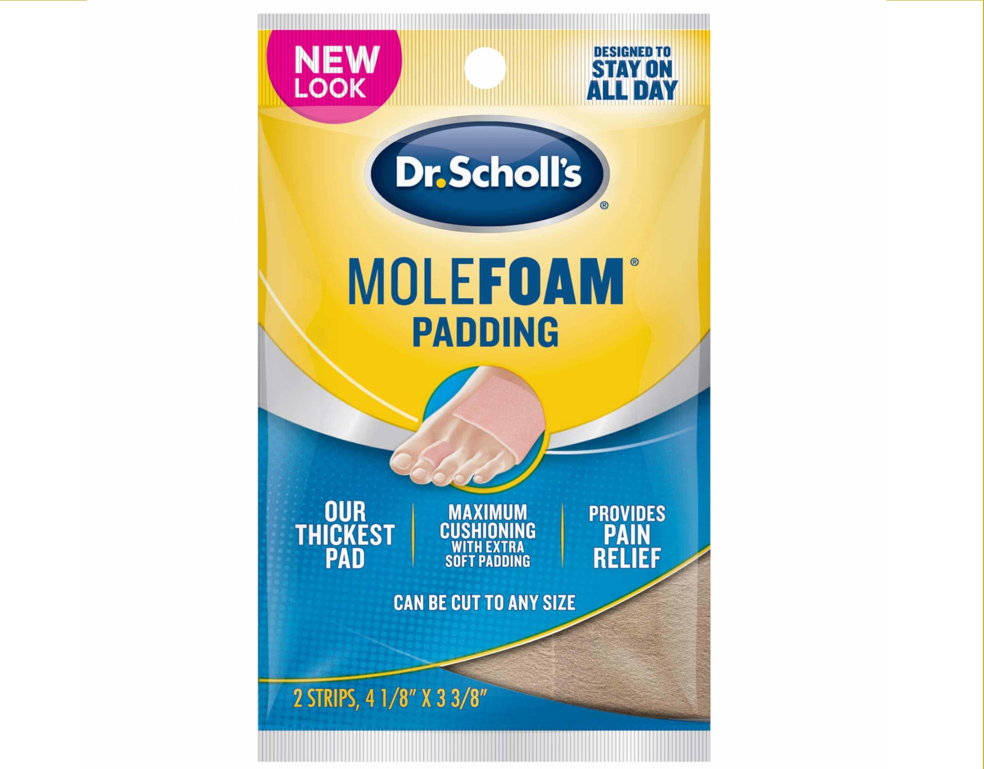 Dr. Scholls Molefoam Padding 2 strips