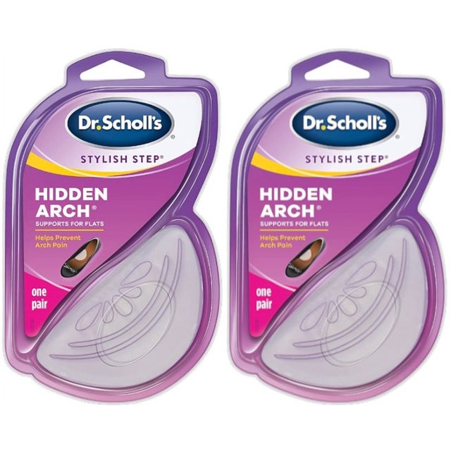 Dr. Scholls Stylish Step Hidden Arch Support For Flats, One Size fits